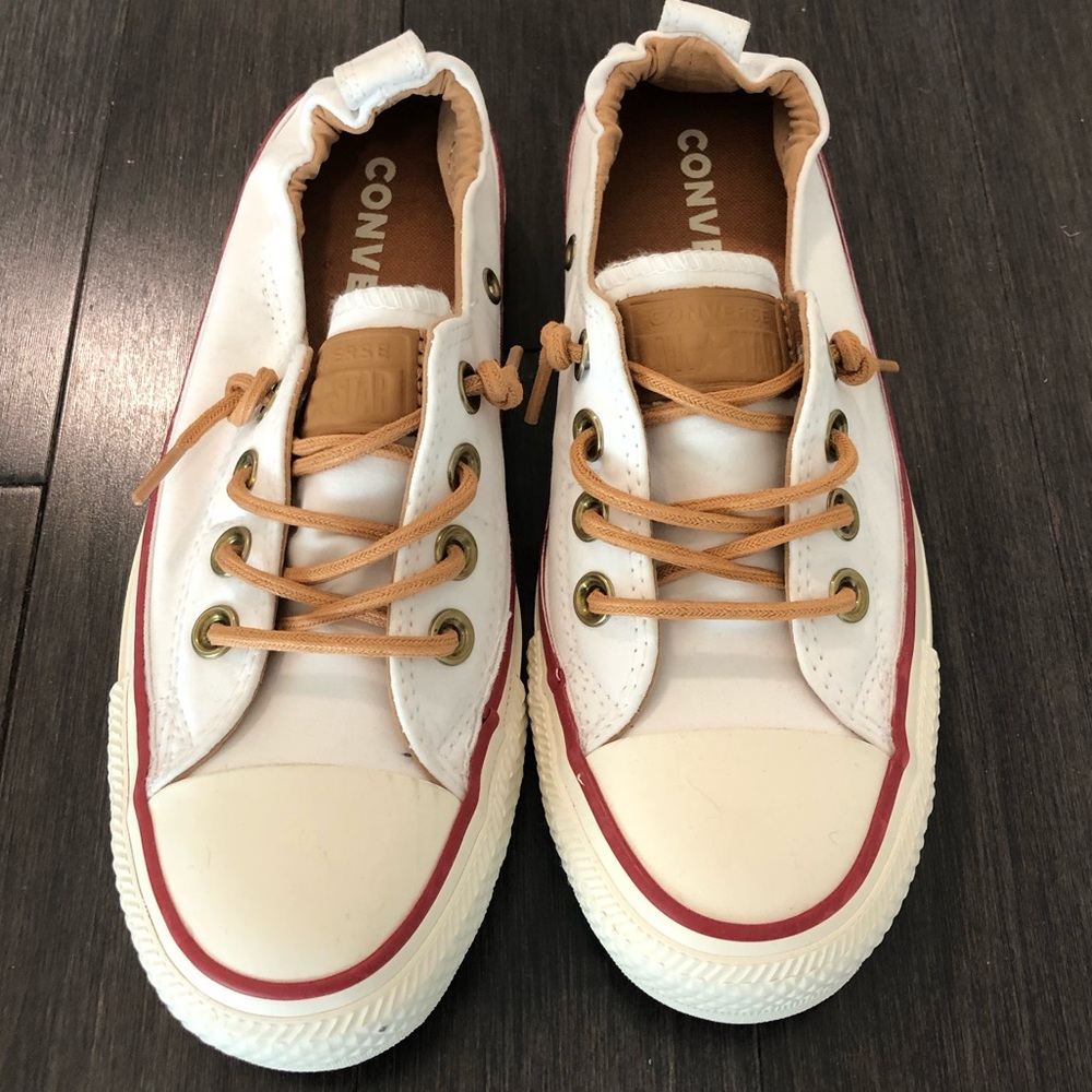 Chuck Taylor White Kicks Never Worn - Size 5.5